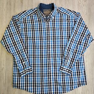 Panhandle Slim‎ Shirt Adult XL Western Button Up Tuf Cooper Performance Mens